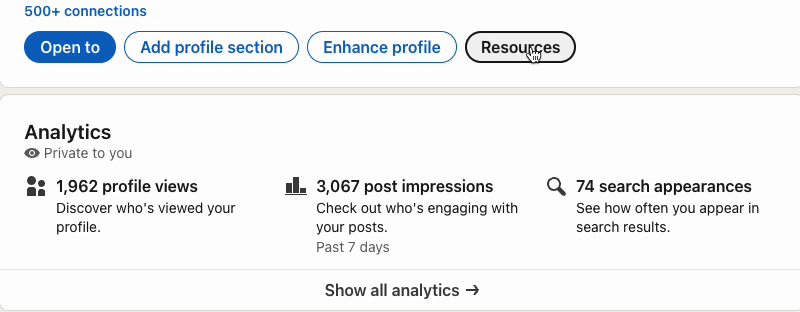 How to download LinkedIn PDF